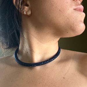 Swarovski stardust choker/wrap bracelet